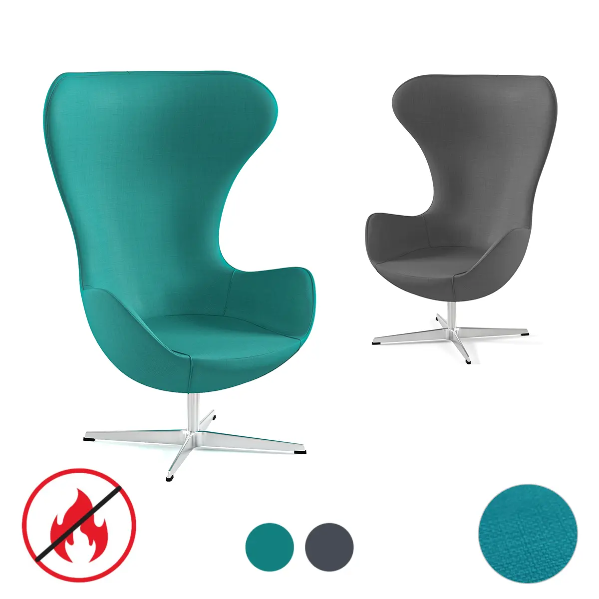 Drehsessel für Bildungseinrichtungen und Büro