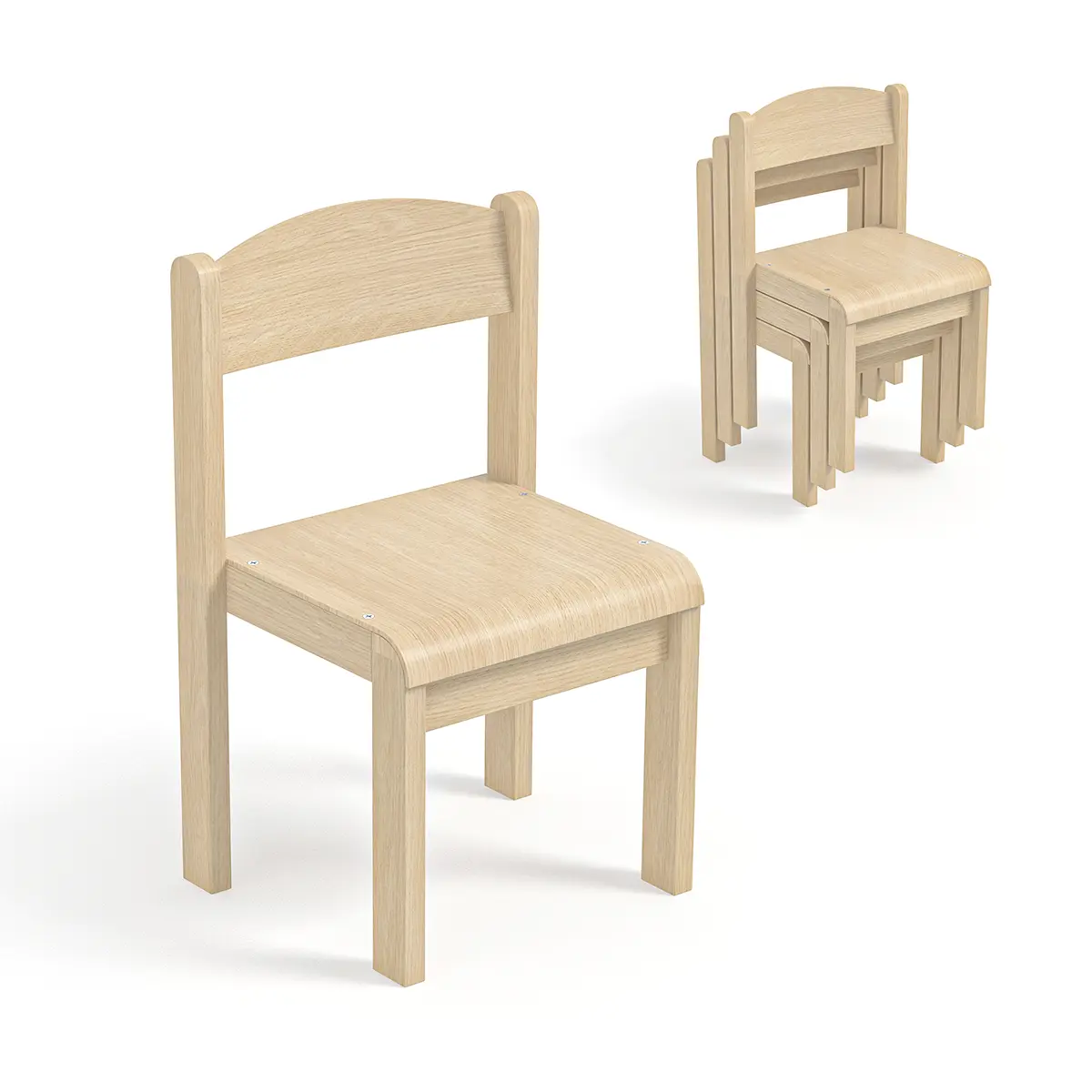 Kinderstuhl aus Buchenholz