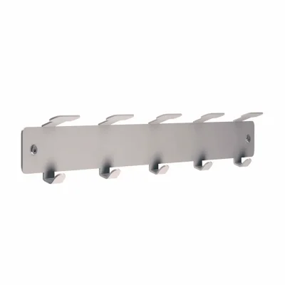 Schulgarderobe aus Metall mit 5 Doppelhaken kaufen