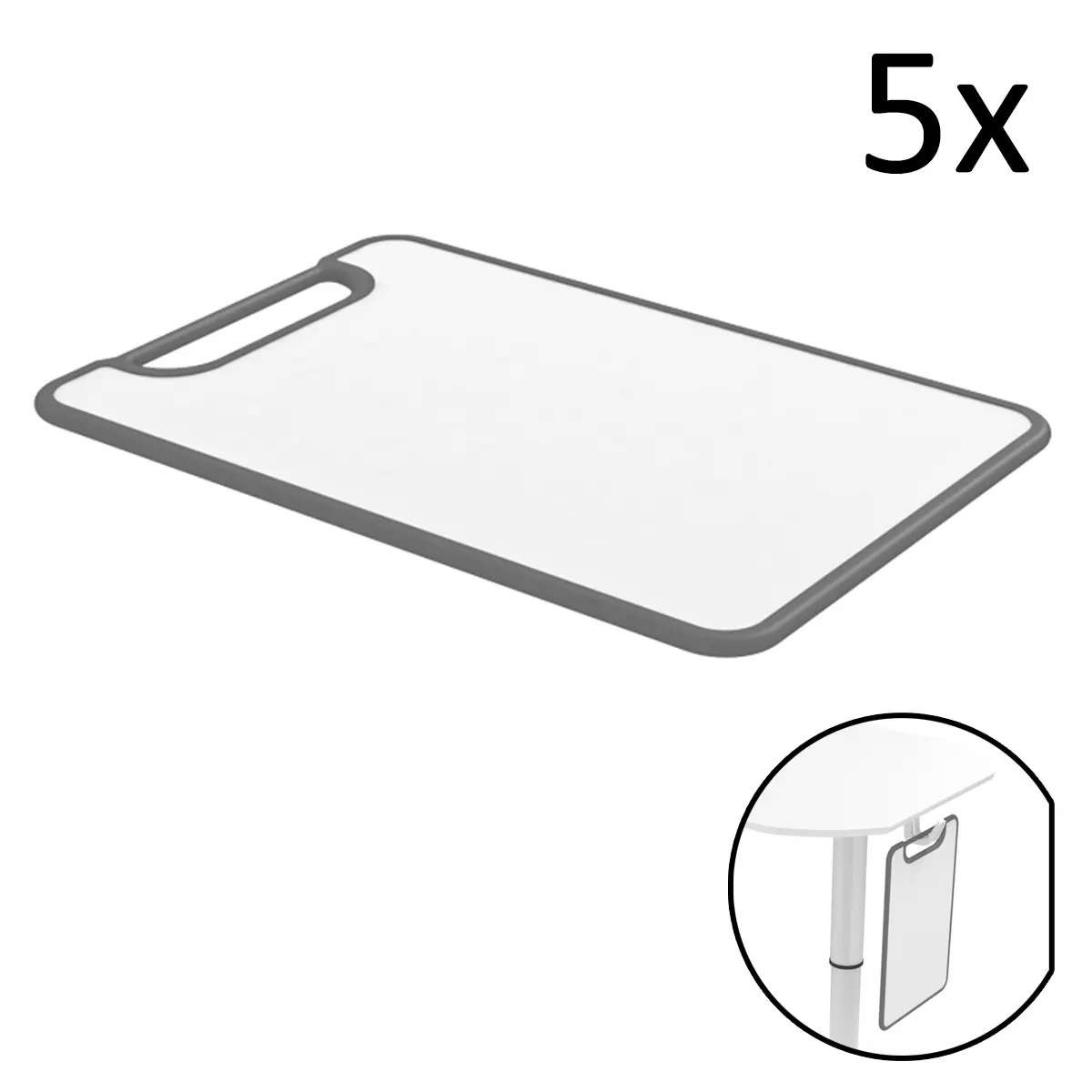 Tragbares Whiteboard 5 Stück