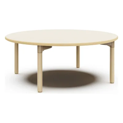 Runder Kindergartentisch aus Holz – Ø 120 cm